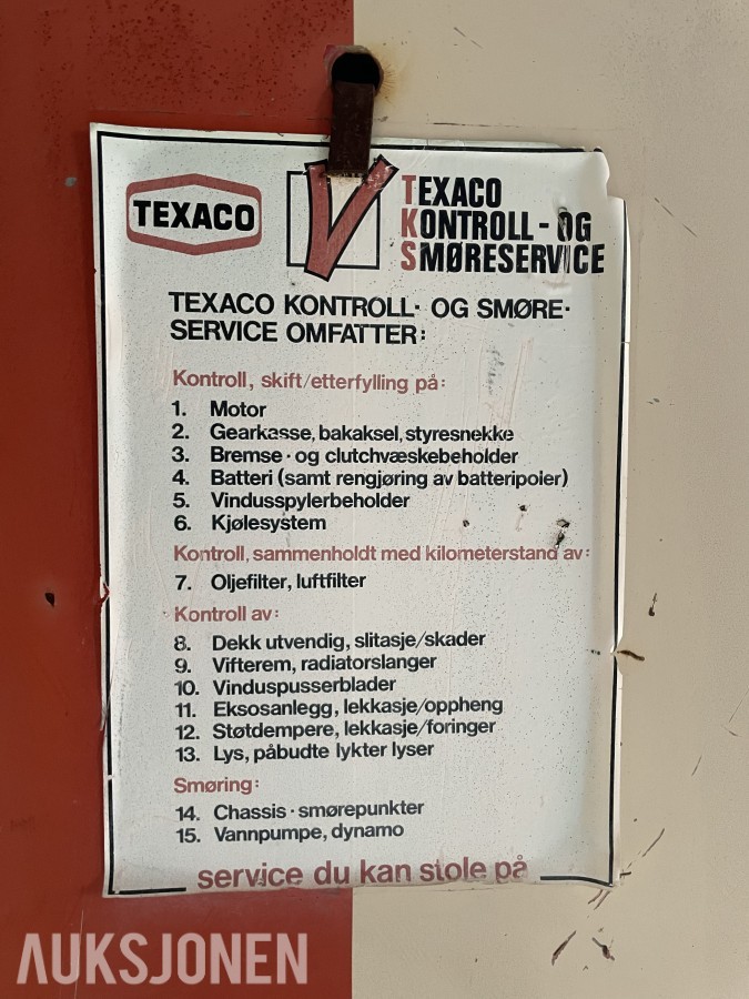 1960 Bensinpumpe - Tokheim Regular/Ultra (Texaco)