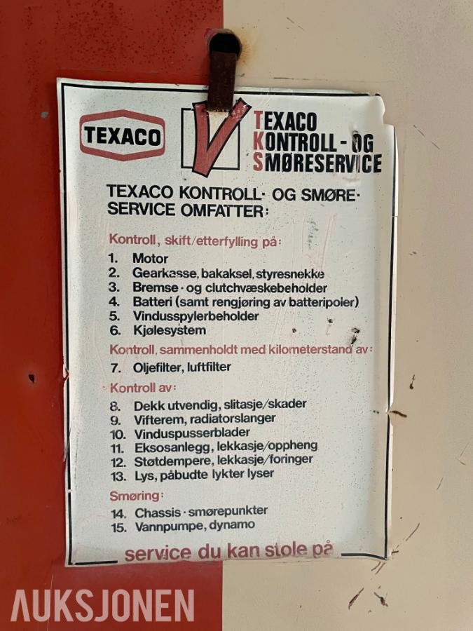 1960 Bensinpumpe - Tokheim Regular/Ultra (Texaco)