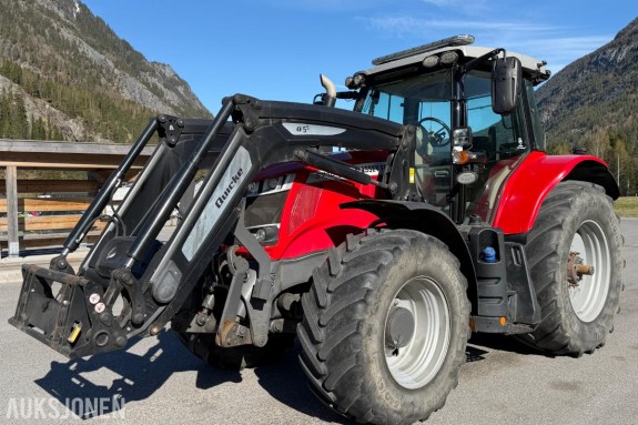 2021 MASSEY FERGUSON MF 6718 S EXCLUSIVE - 5455 TIMER - FRONTLASTER - GODT UTSTYRT