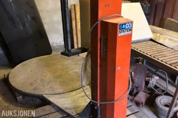 1900 Soco system Pallepakkemaskin