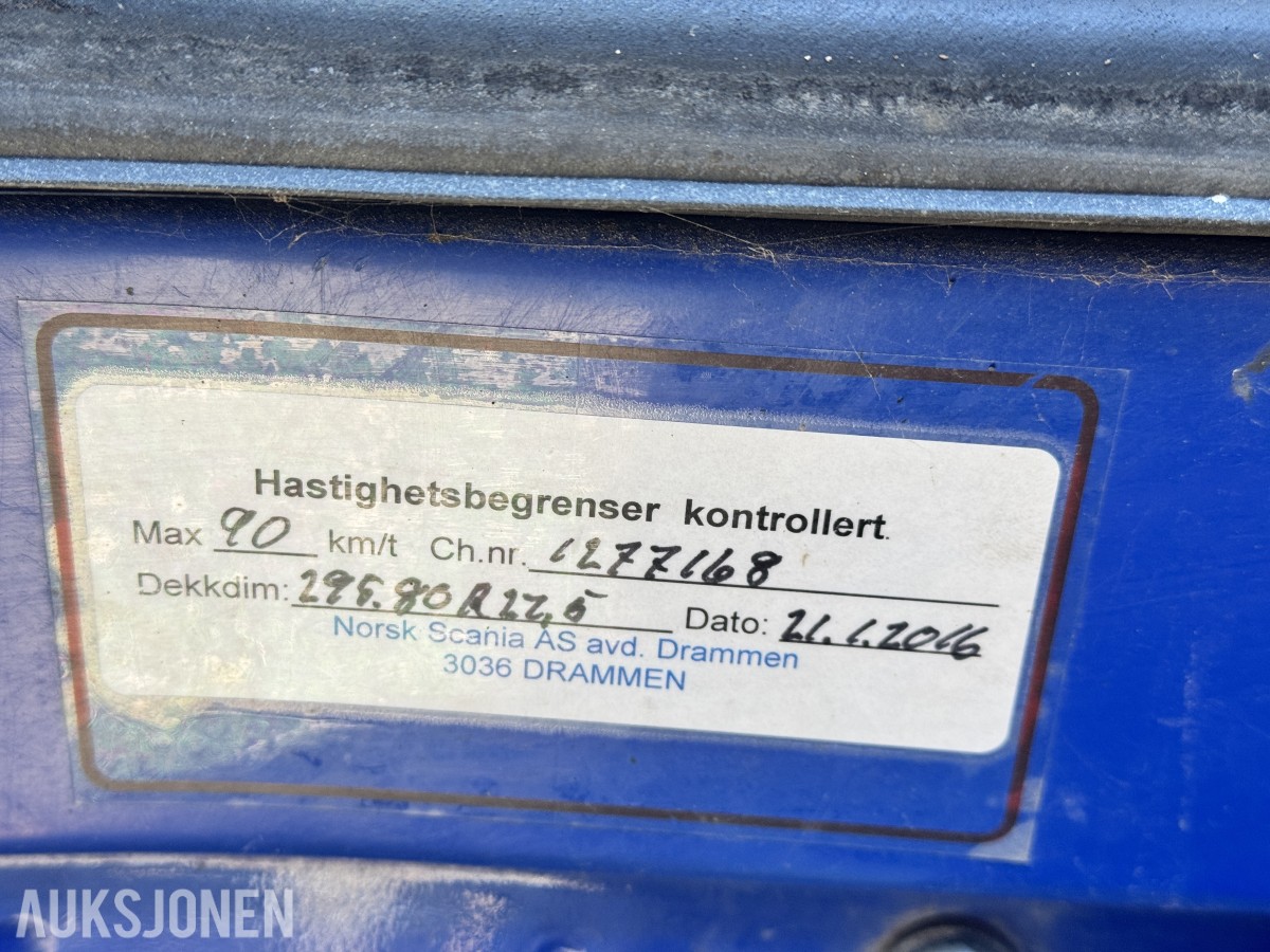 2002 Scania 470 R124GB 6X2*4NA Krokbil /m Kran