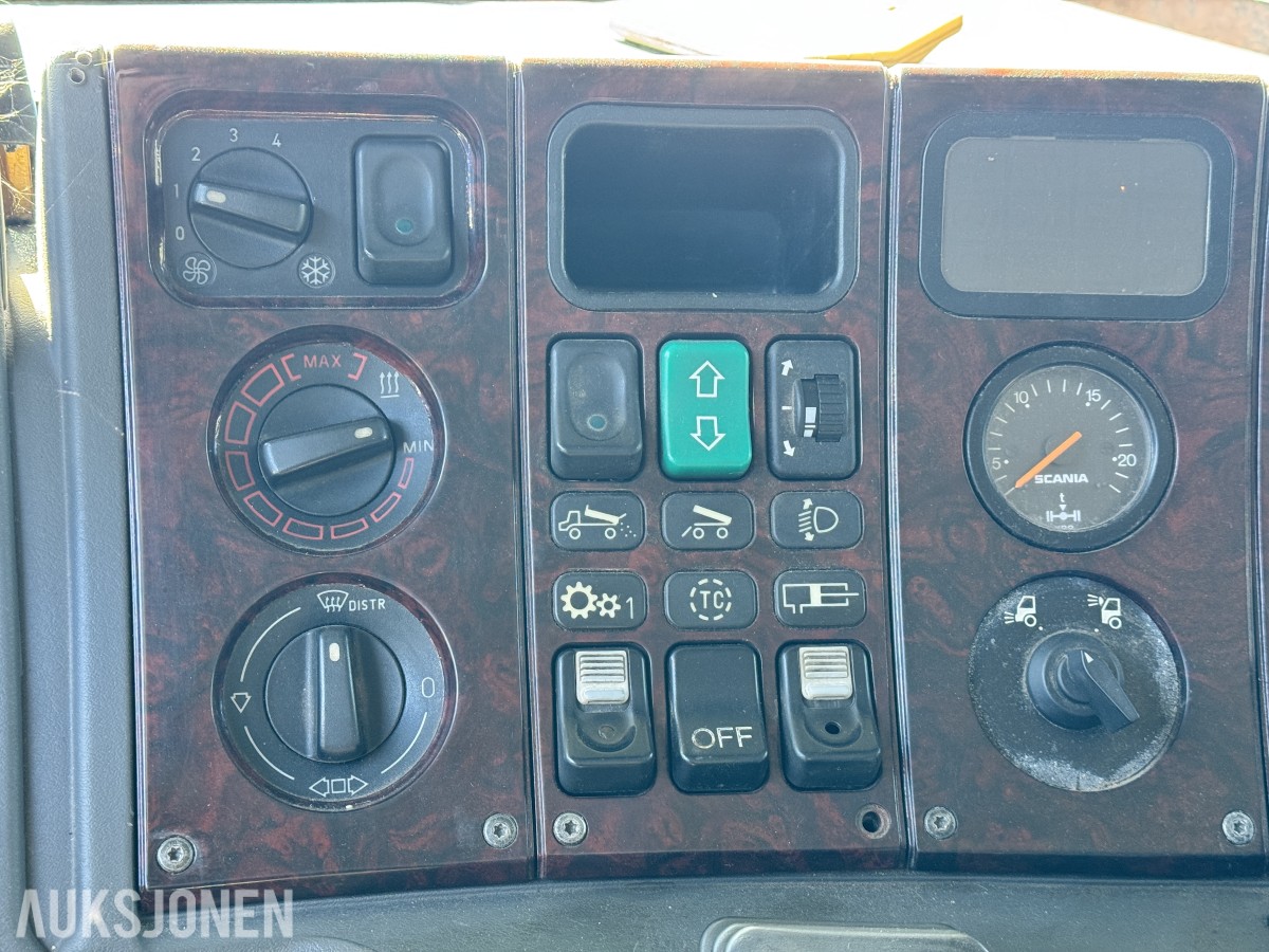 2002 Scania 470 R124GB 6X2*4NA Krokbil /m Kran