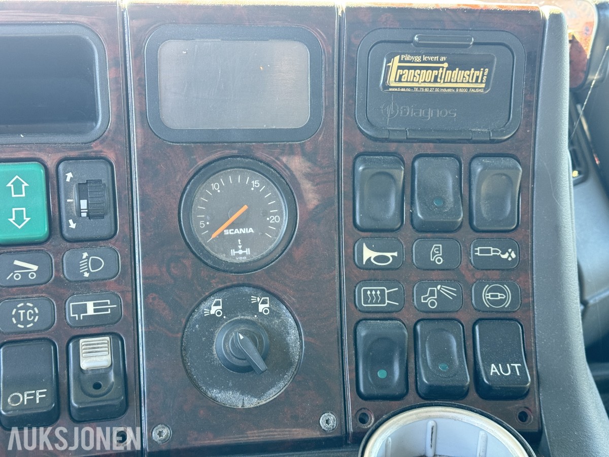 2002 Scania 470 R124GB 6X2*4NA Krokbil /m Kran