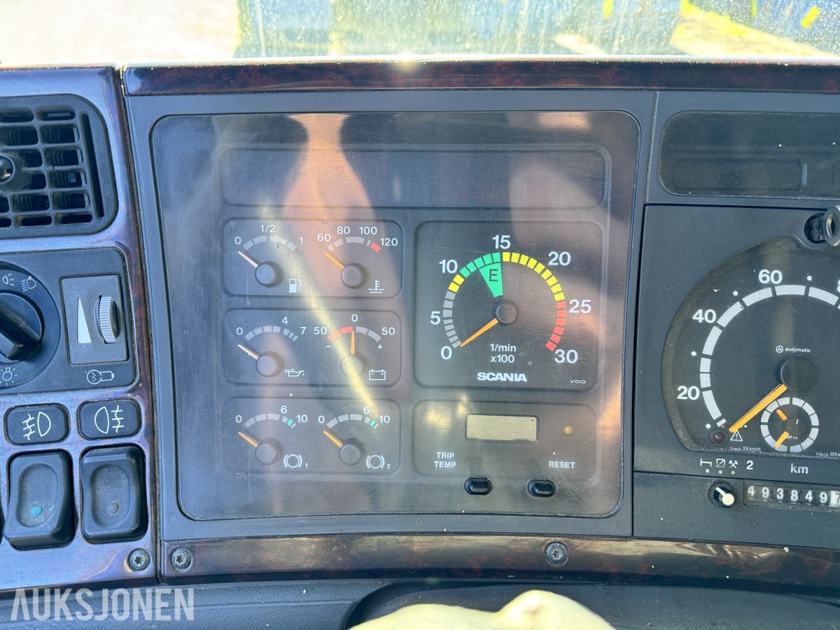 2002 Scania 470 R124GB 6X2*4NA Krokbil /m Kran