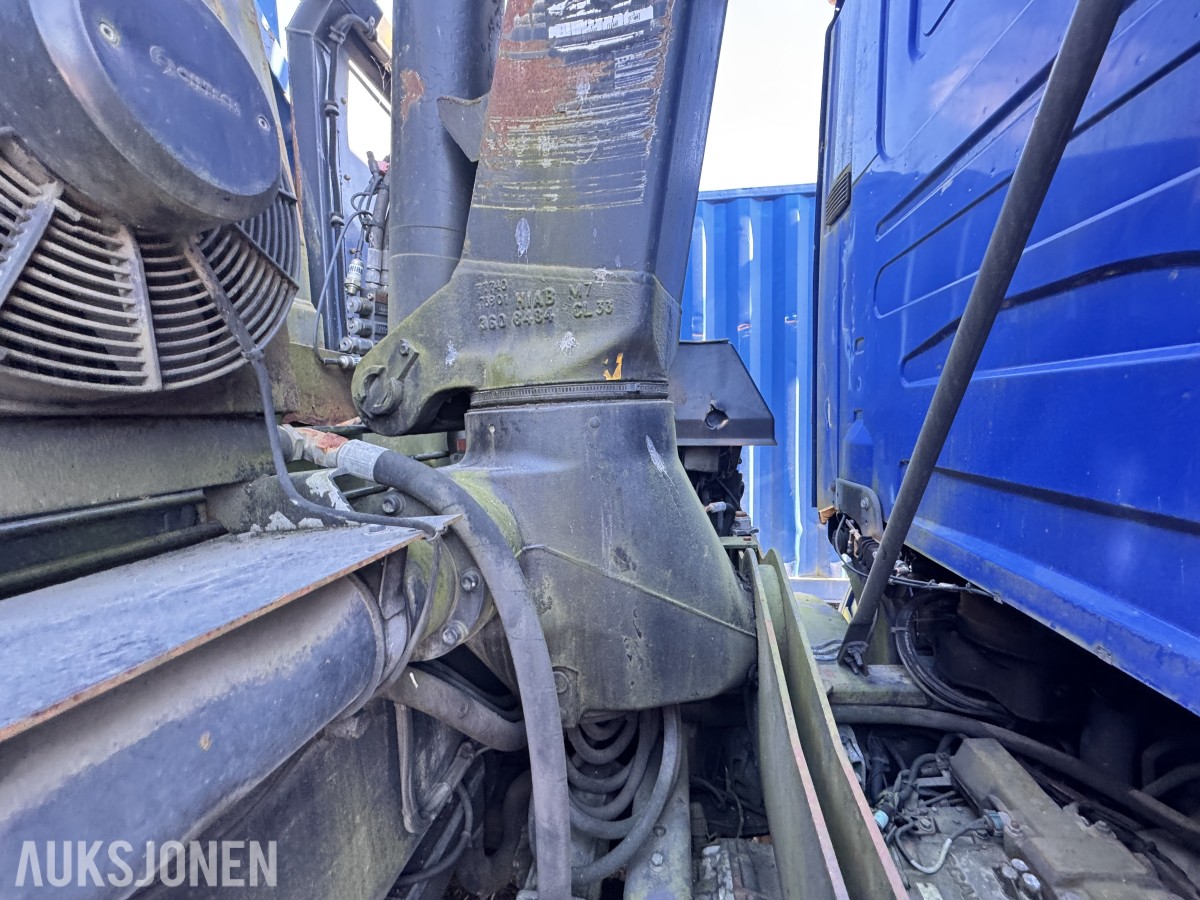 2002 Scania 470 R124GB 6X2*4NA Krokbil /m Kran
