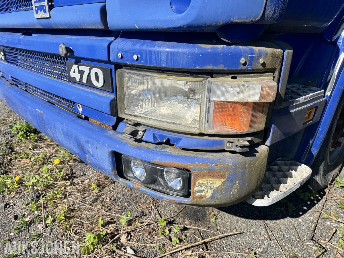 2002 Scania 470 R124GB 6X2*4NA Krokbil /m Kran