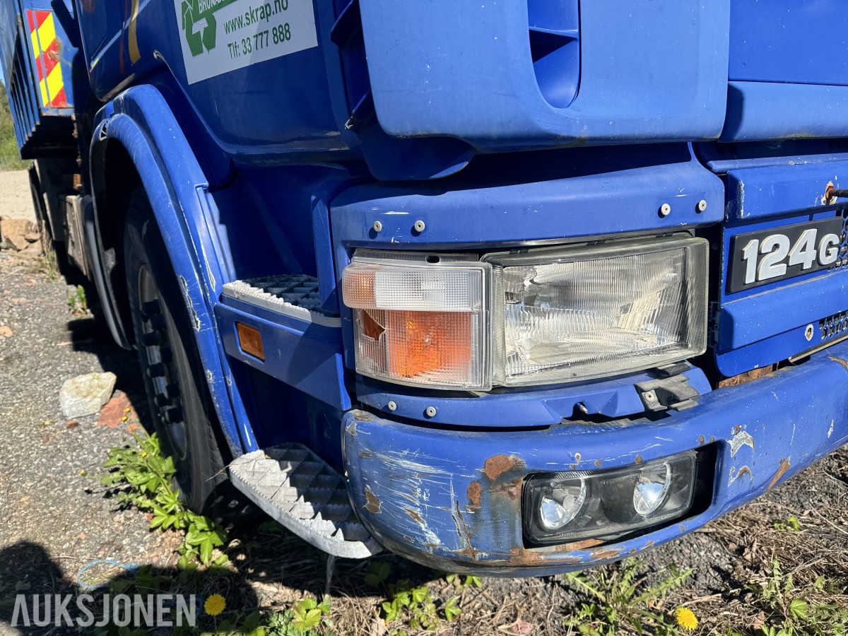 2002 Scania 470 R124GB 6X2*4NA Krokbil /m Kran