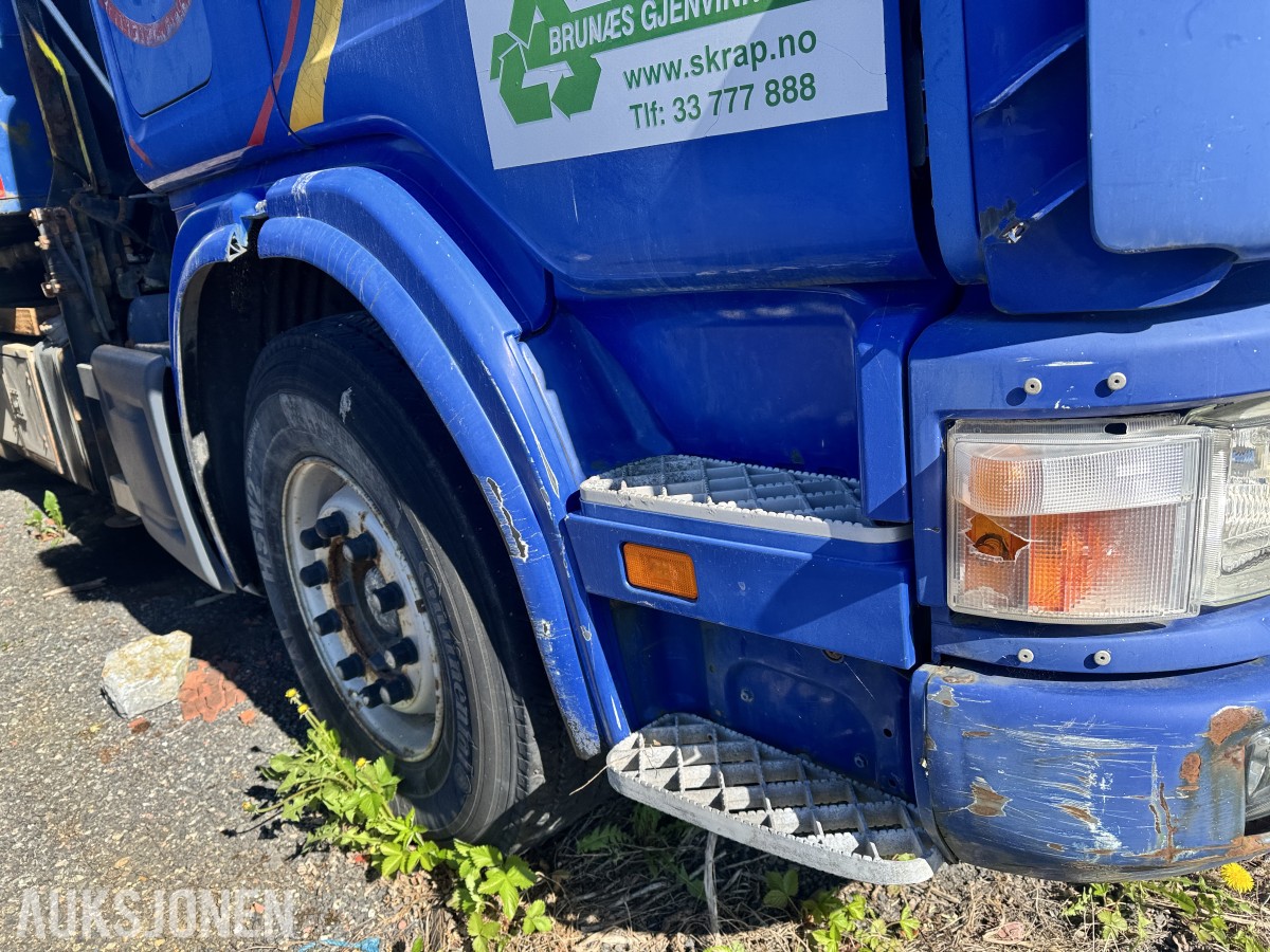 2002 Scania 470 R124GB 6X2*4NA Krokbil /m Kran