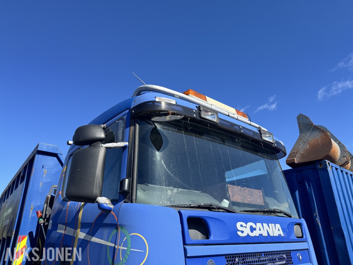 2002 Scania 470 R124GB 6X2*4NA Krokbil /m Kran