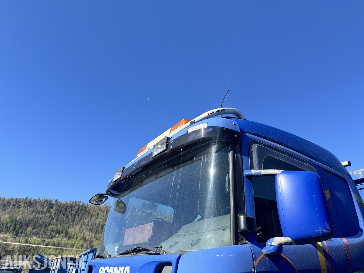 2002 Scania 470 R124GB 6X2*4NA Krokbil /m Kran