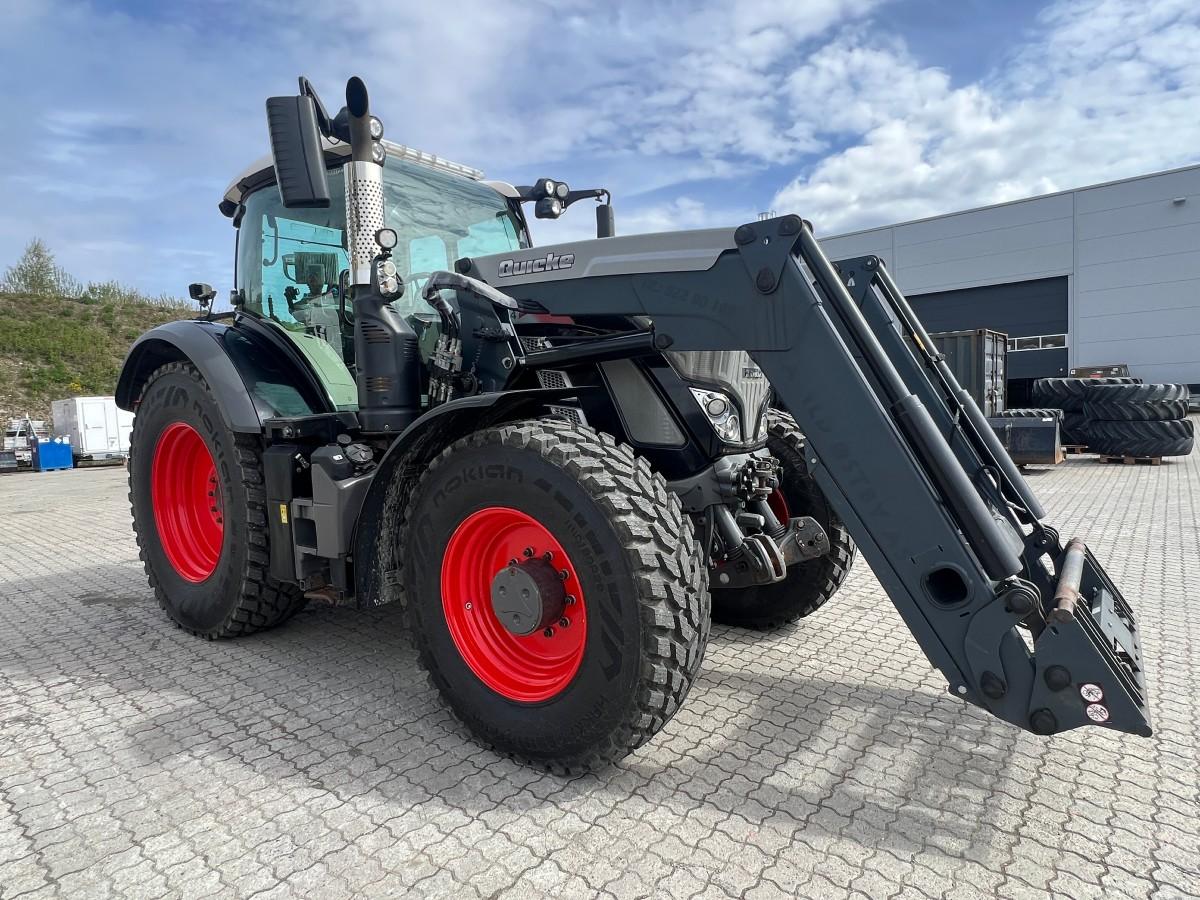2016 Fendt 724 Vario Profi+ m/Quicke front laster kun 5985 t