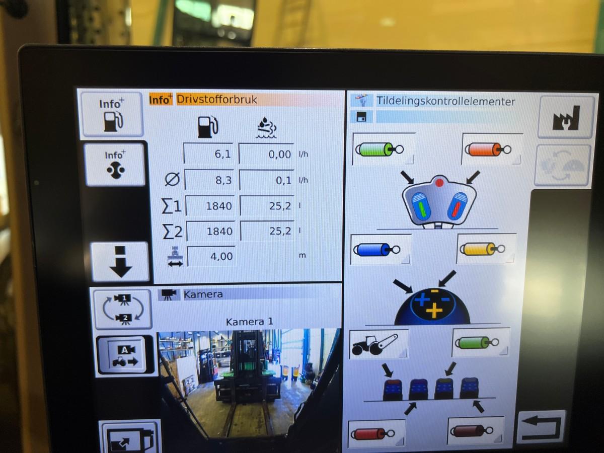 2016 Fendt 724 Vario Profi+ m/Quicke front laster kun 5985 t