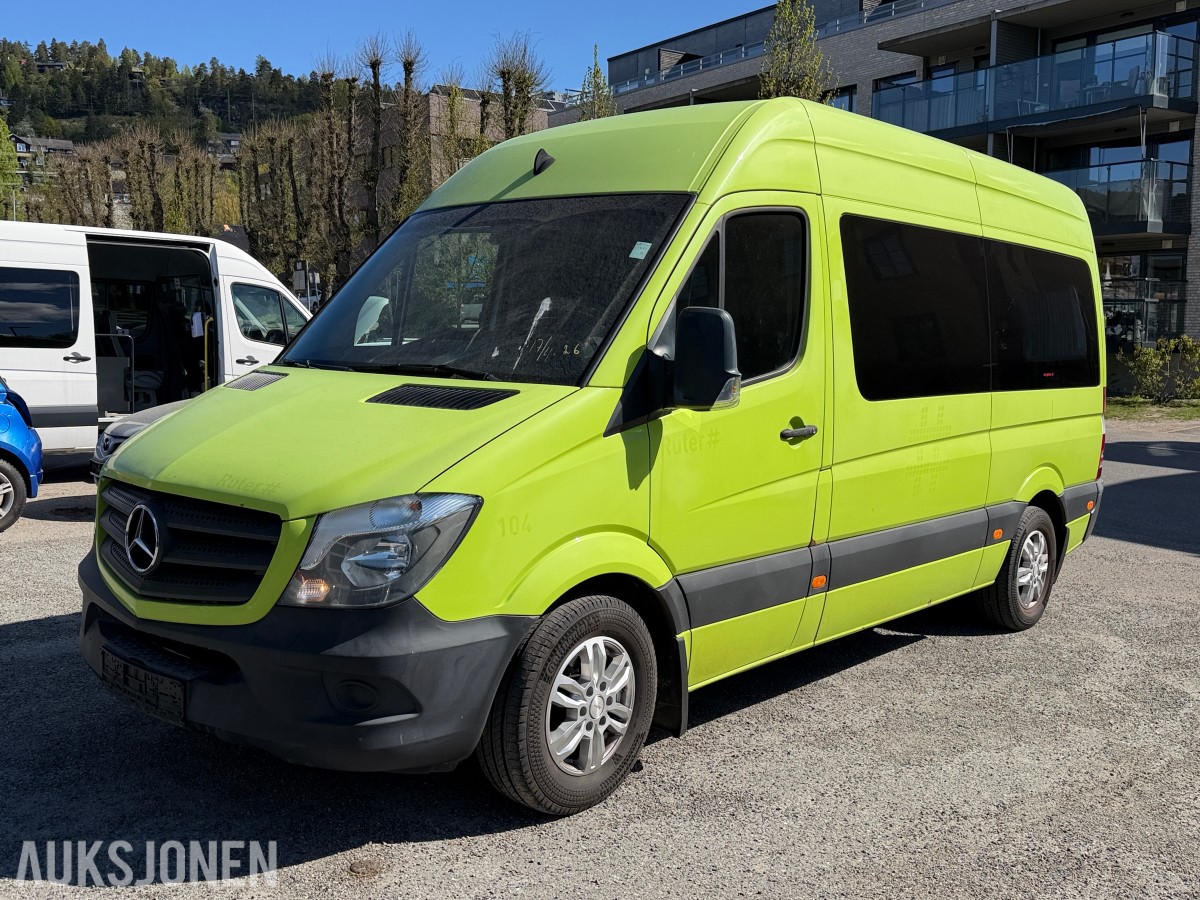 2017 Mercedes-Benz Sprinter 10-seter minibuss