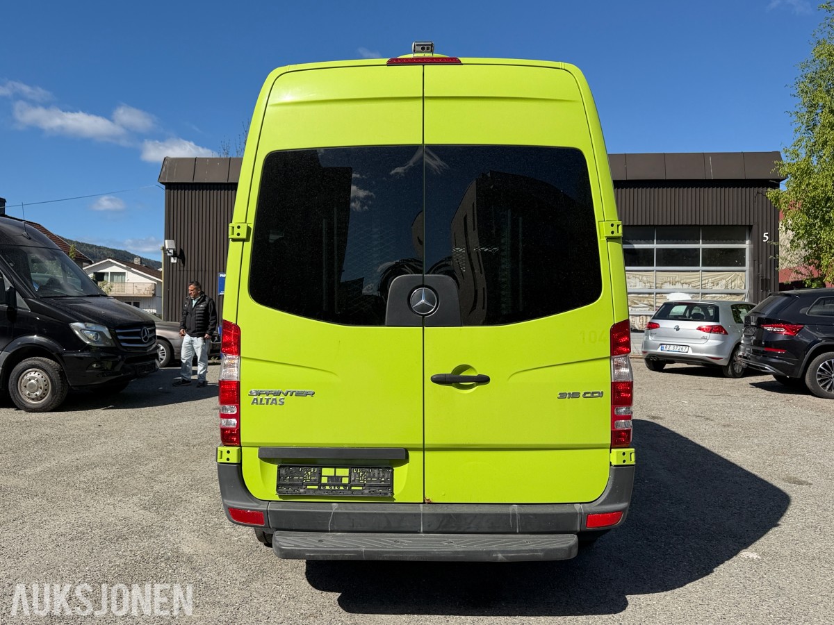 2017 Mercedes-Benz Sprinter 10-seter minibuss