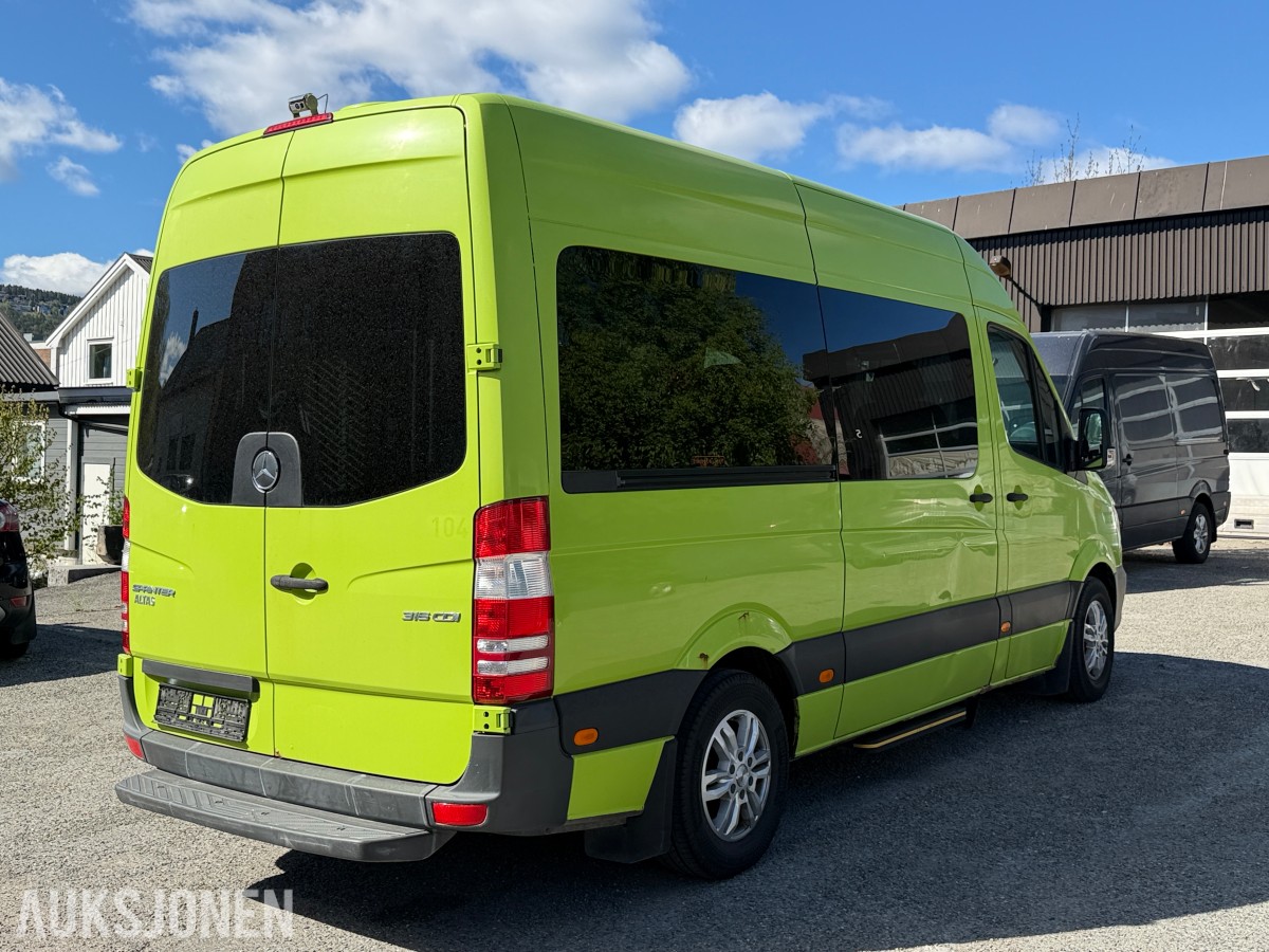 2017 Mercedes-Benz Sprinter 10-seter minibuss