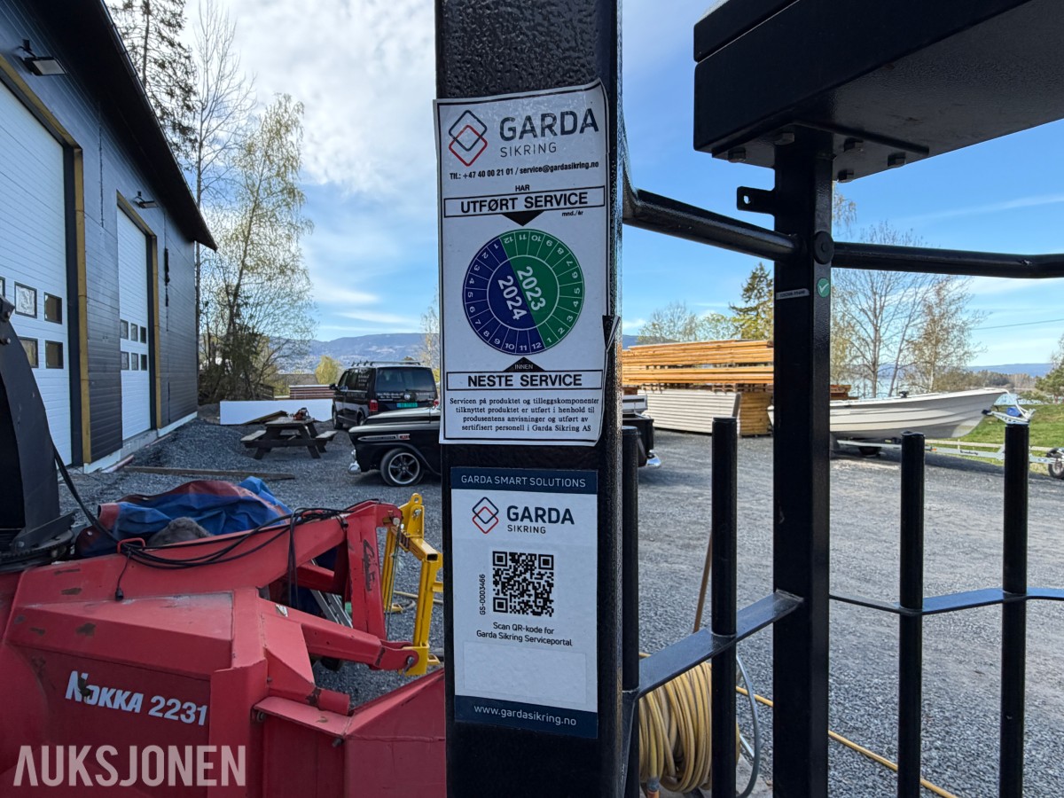 Garda Adgangsrondelll / Rotasjonsgrind