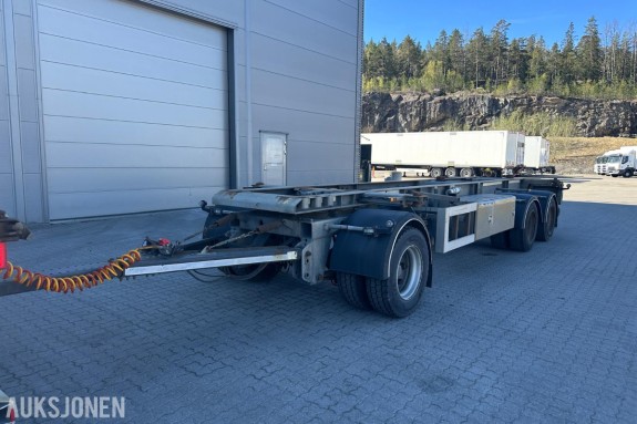 2015 HFR PM 24 Containerhenger – 3-akslet – 28 000 kg totalvekt – EU Godkjent