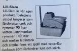 Brakke toalett - Lill-slam 90 liter