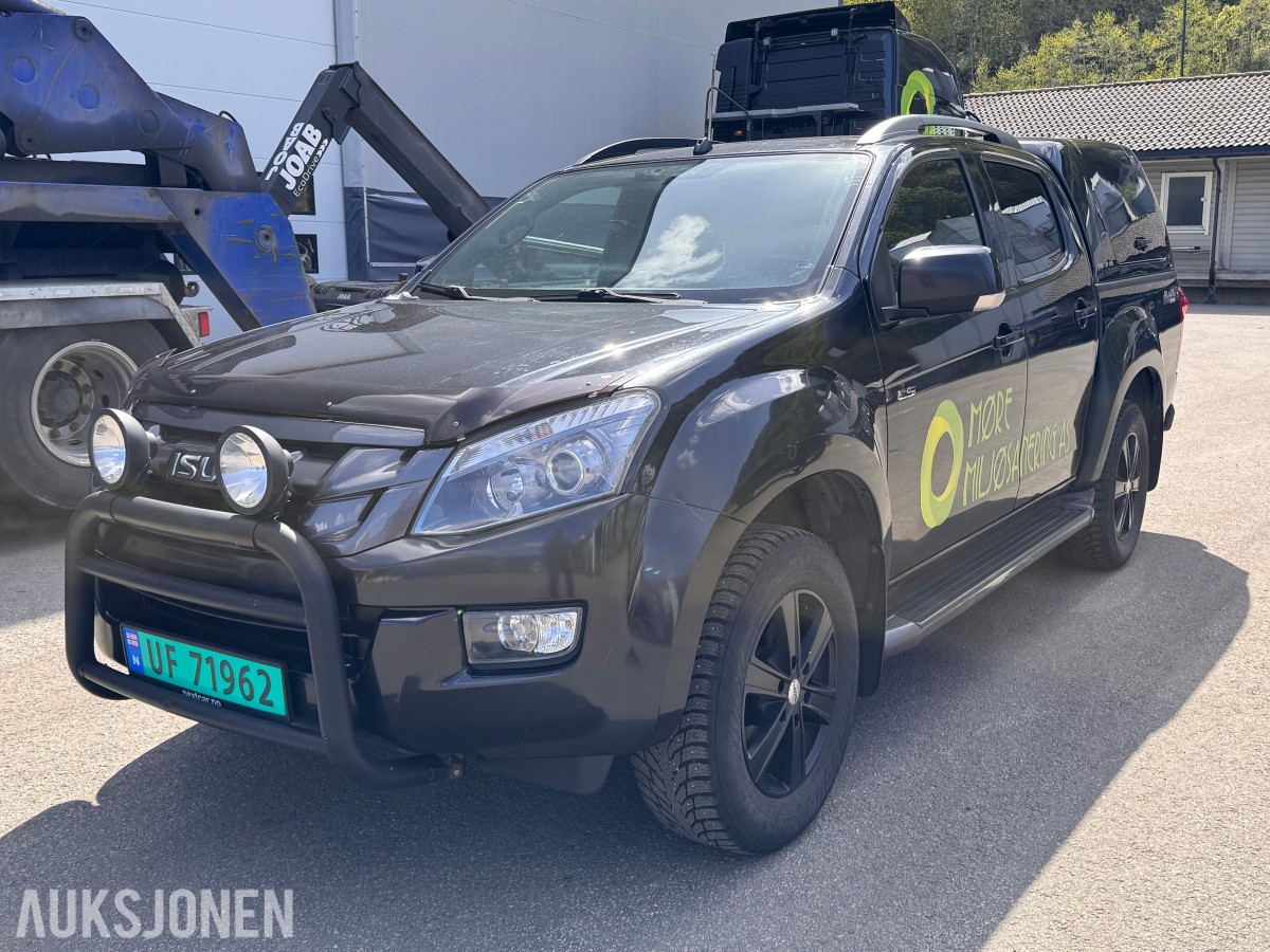 2016 Isuzu D-MAX 163HK DC 4X4 HENGERFESTE CRUISE HARDTOP
