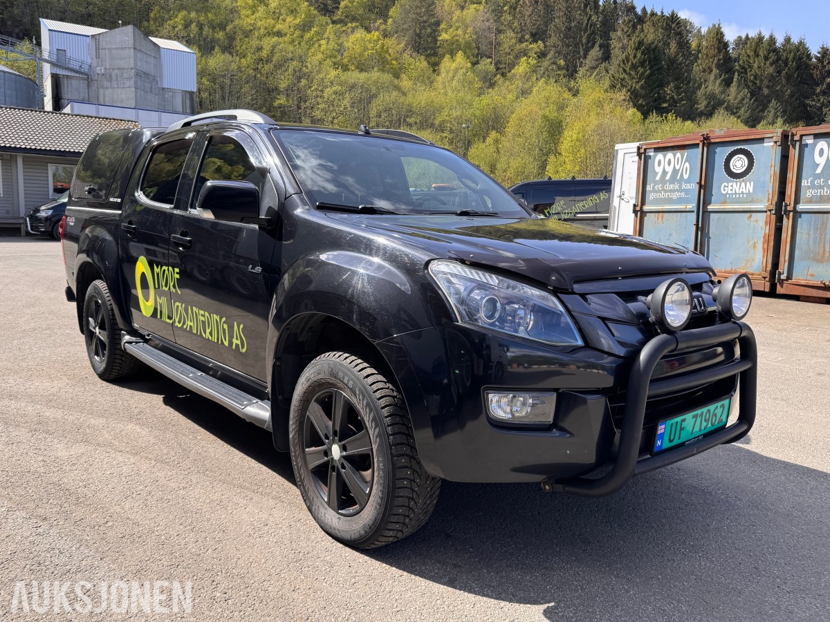 2016 Isuzu D-MAX 163HK DC 4X4 HENGERFESTE CRUISE HARDTOP