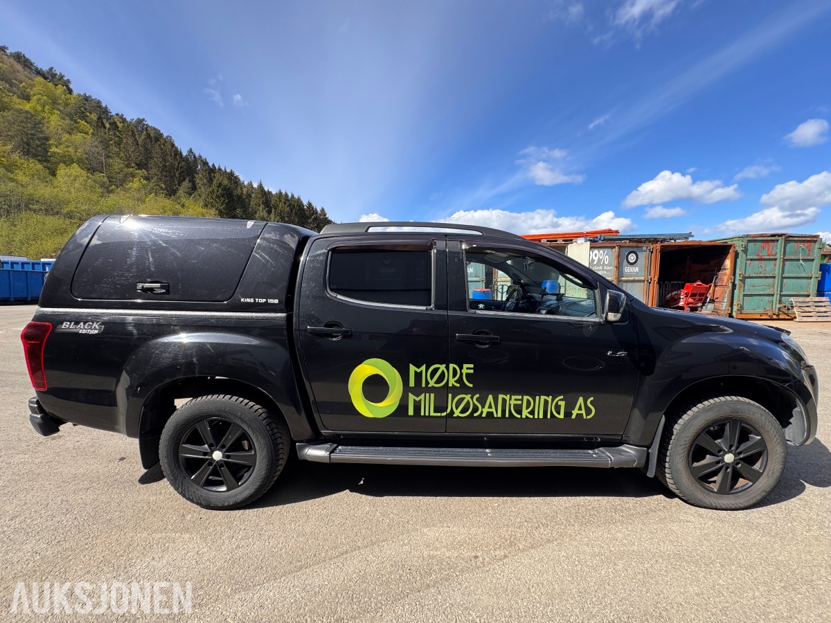 2016 Isuzu D-MAX 163HK DC 4X4 HENGERFESTE CRUISE HARDTOP