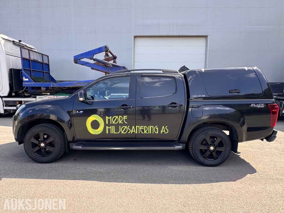 2016 Isuzu D-MAX 163HK DC 4X4 HENGERFESTE CRUISE HARDTOP