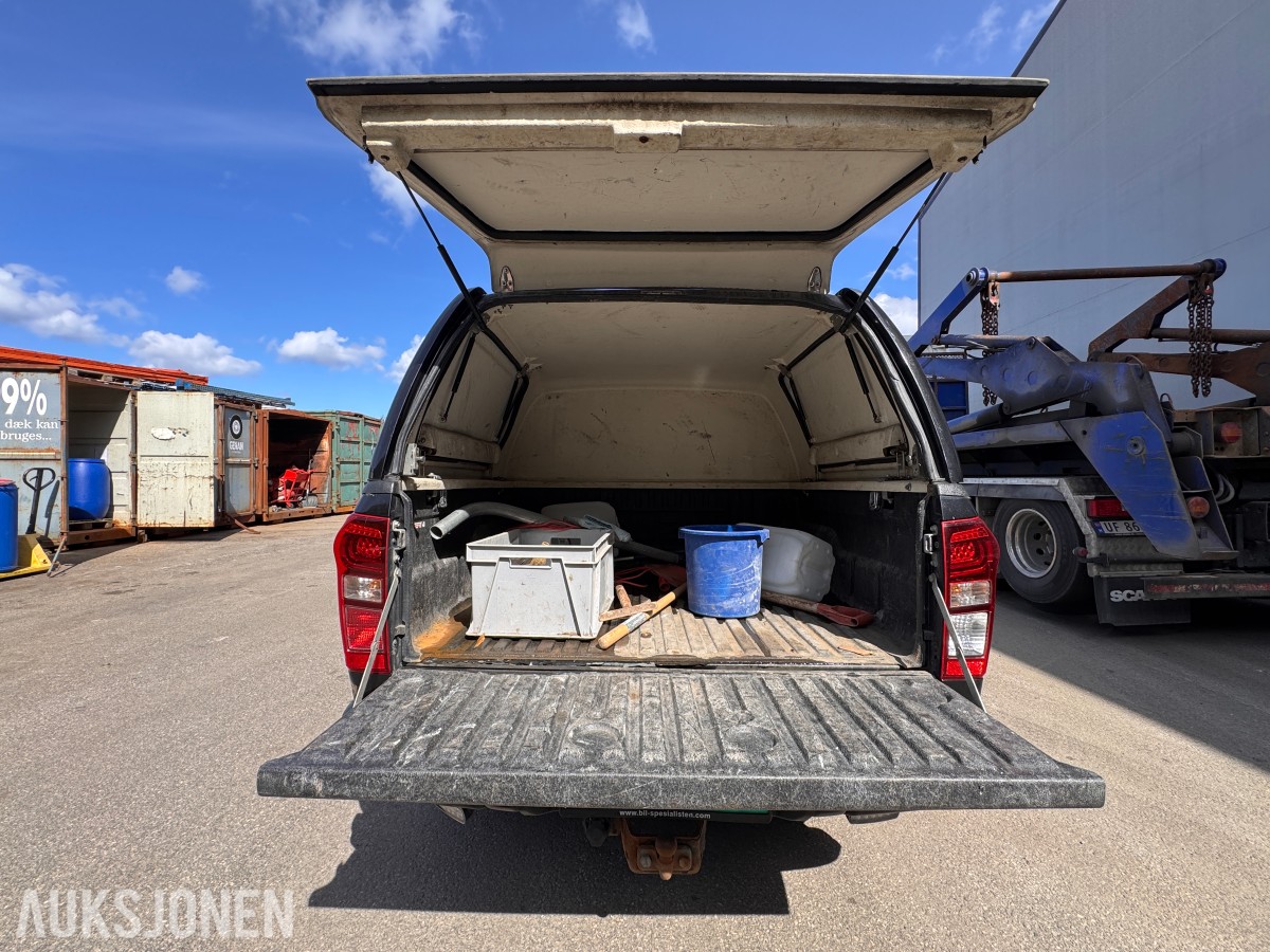 2016 Isuzu D-MAX 163HK DC 4X4 HENGERFESTE CRUISE HARDTOP