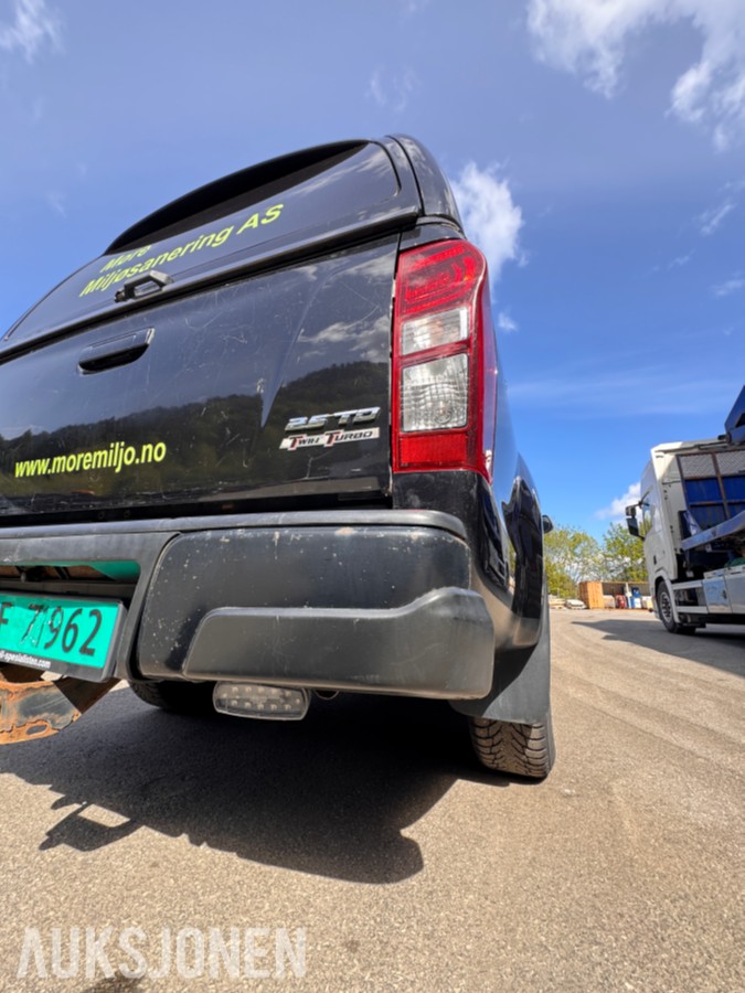 2016 Isuzu D-MAX 163HK DC 4X4 HENGERFESTE CRUISE HARDTOP