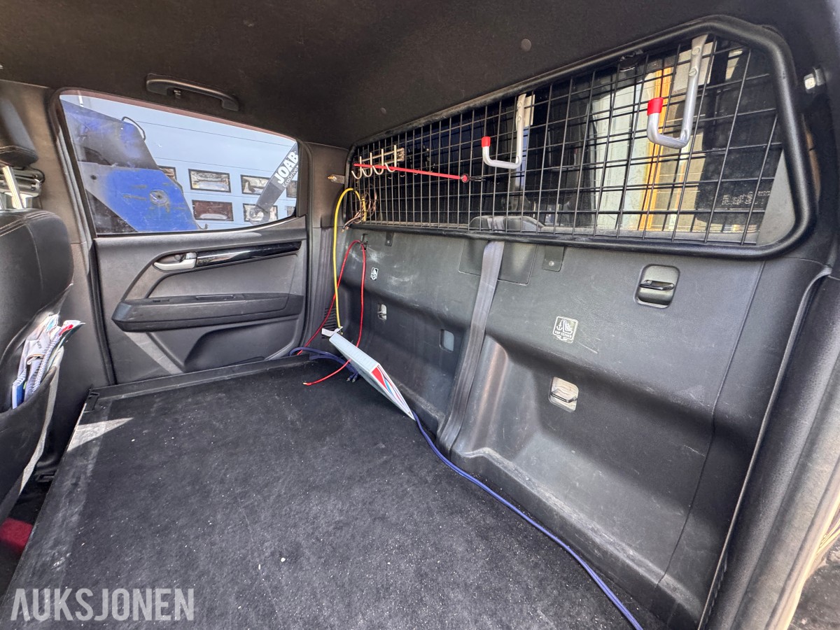 2016 Isuzu D-MAX 163HK DC 4X4 HENGERFESTE CRUISE HARDTOP