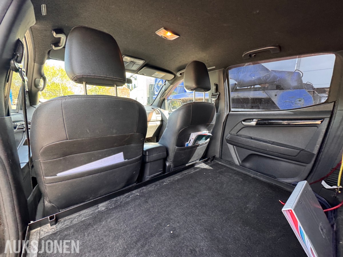 2016 Isuzu D-MAX 163HK DC 4X4 HENGERFESTE CRUISE HARDTOP