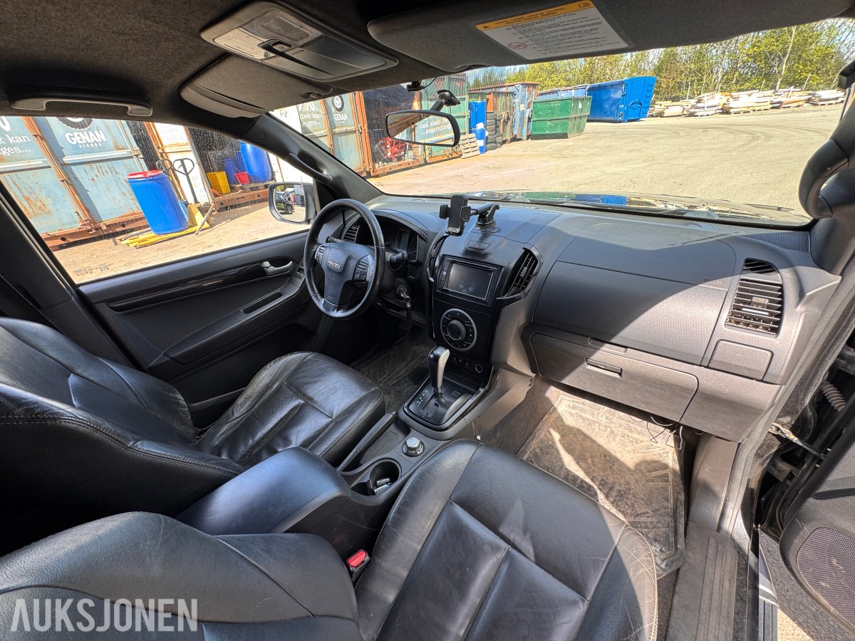 2016 Isuzu D-MAX 163HK DC 4X4 HENGERFESTE CRUISE HARDTOP