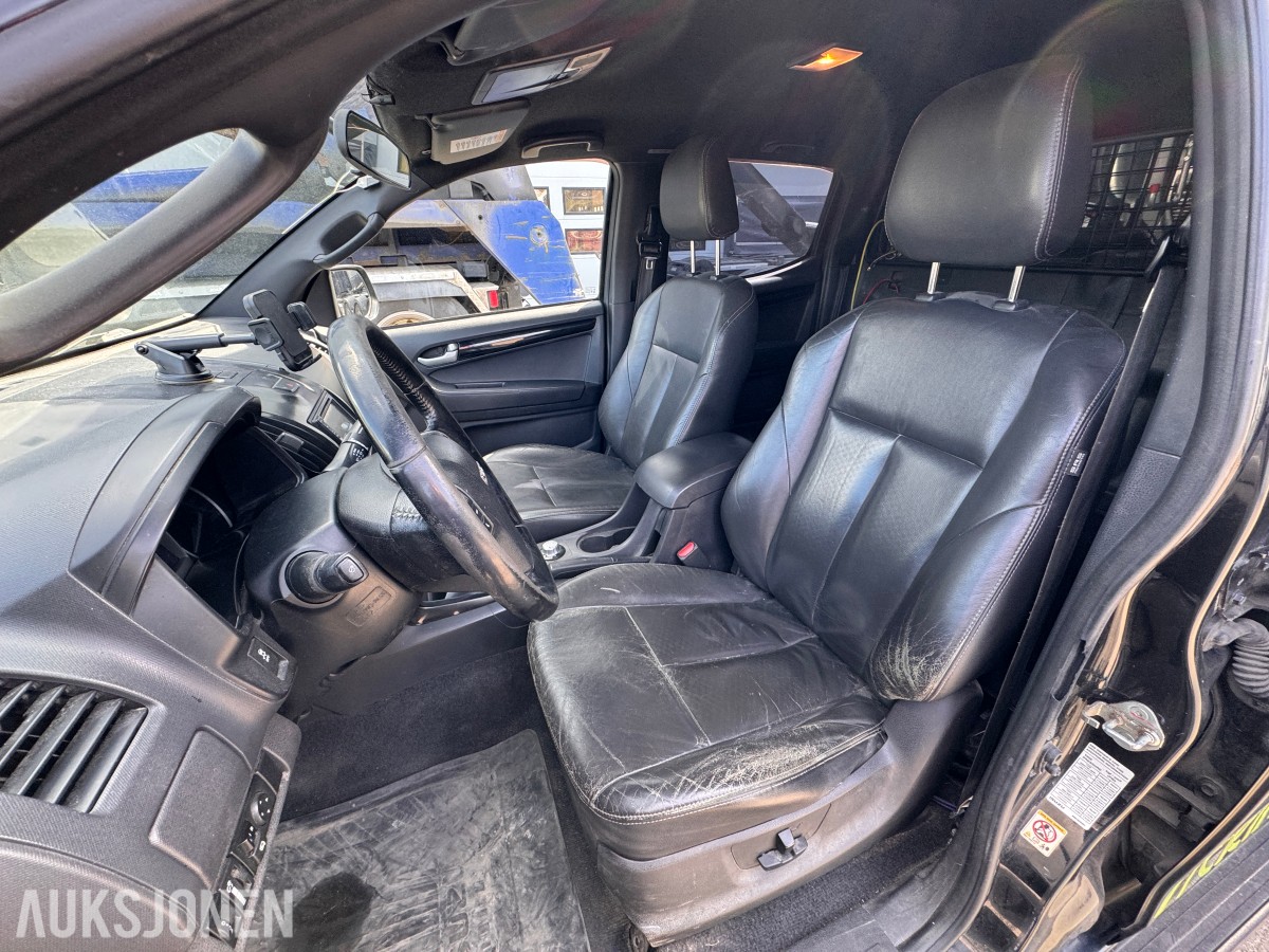 2016 Isuzu D-MAX 163HK DC 4X4 HENGERFESTE CRUISE HARDTOP