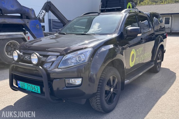 2016 Isuzu D-MAX 163HK DC 4X4 HENGERFESTE CRUISE HARDTOP 