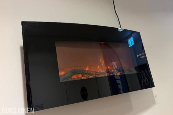 2024 NORFLAME LANG KURVET ELEKTRISK VARMEPEIS 