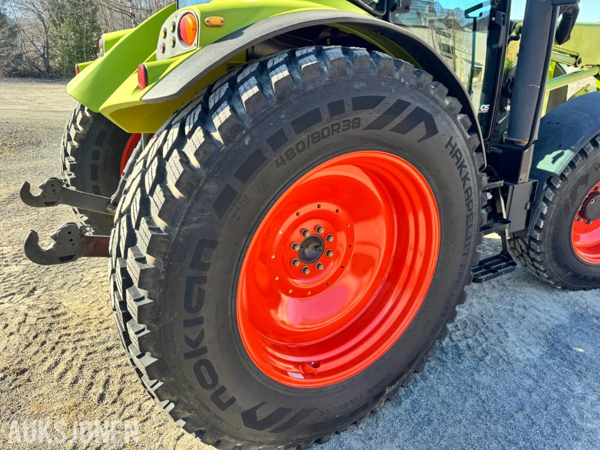 2013 Claas Arion 430traktor med laster