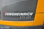 2010 Jungheinrich ETV 214 Skyvemasttruck