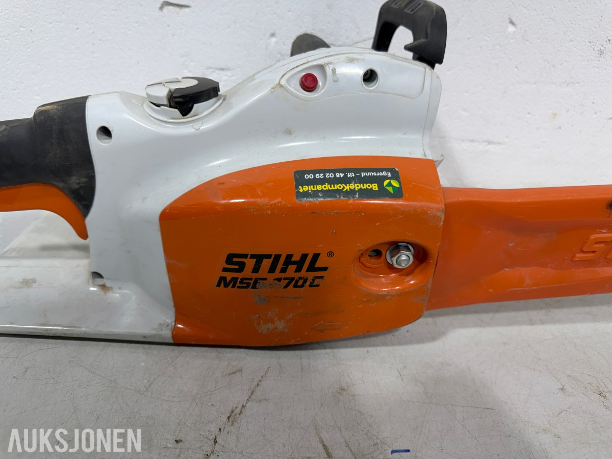 Parti motorsager og elektriske kjedesager – Stihl, Makita, Hikoki m.m.