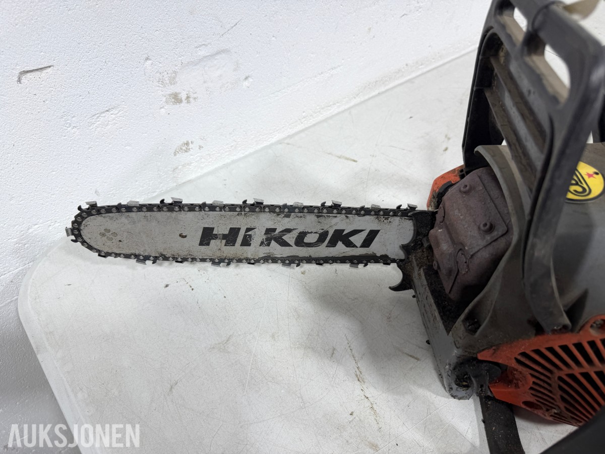 Parti motorsager og elektriske kjedesager – Stihl, Makita, Hikoki m.m.