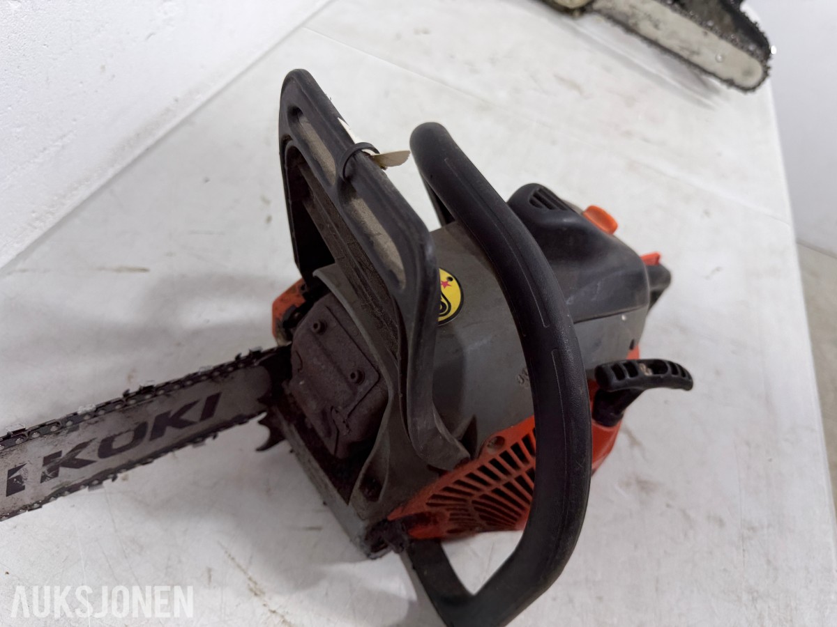 Parti motorsager og elektriske kjedesager – Stihl, Makita, Hikoki m.m.