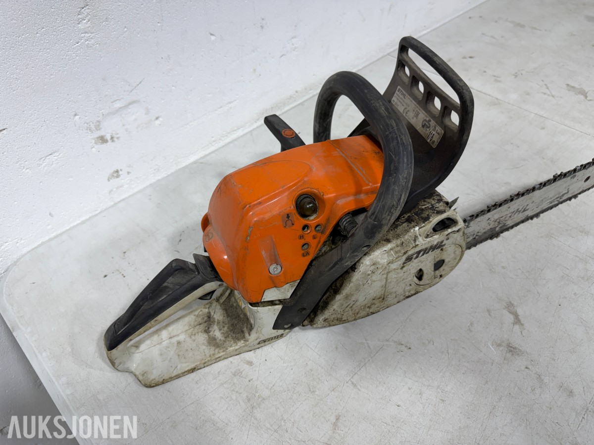 Parti motorsager og elektriske kjedesager – Stihl, Makita, Hikoki m.m.