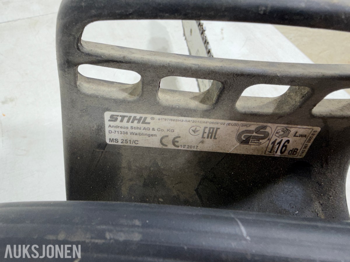 Parti motorsager og elektriske kjedesager – Stihl, Makita, Hikoki m.m.