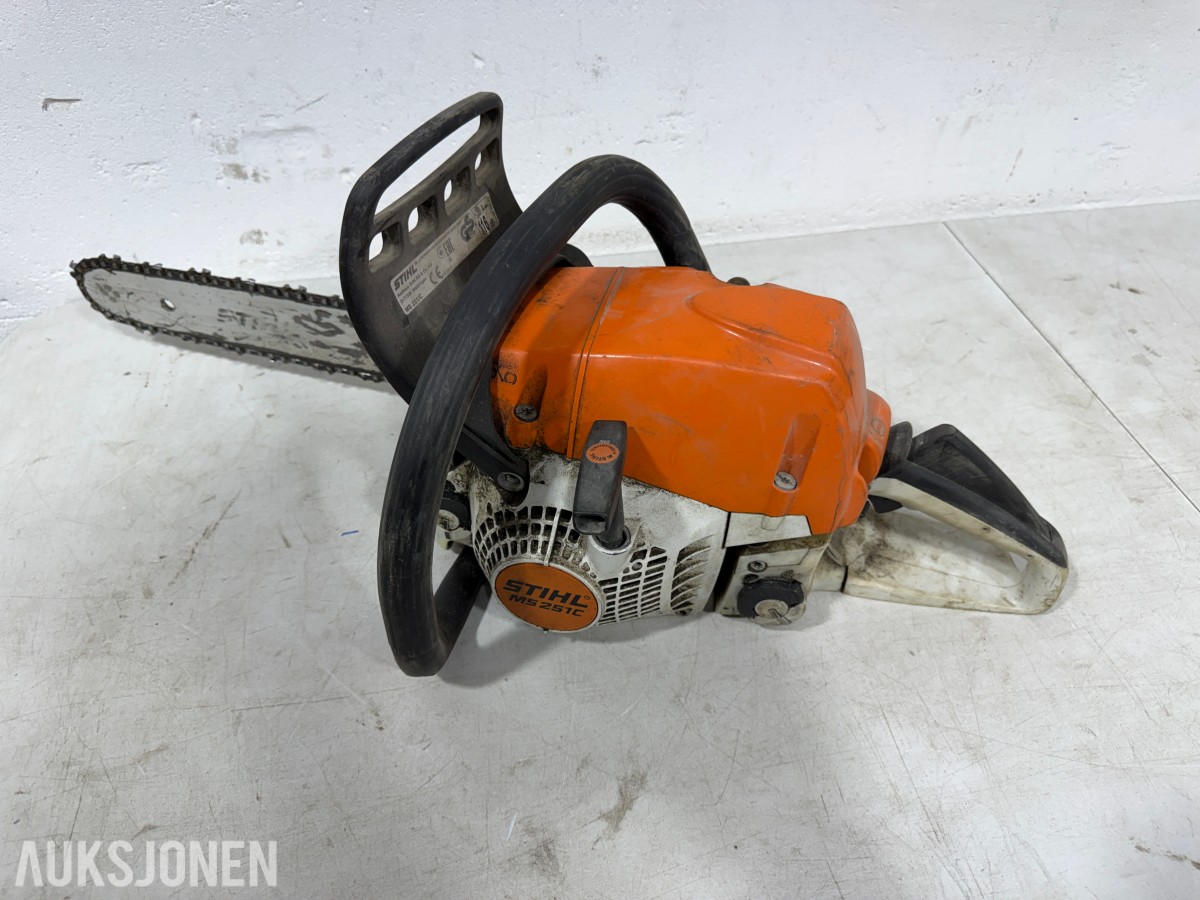 Parti motorsager og elektriske kjedesager – Stihl, Makita, Hikoki m.m.