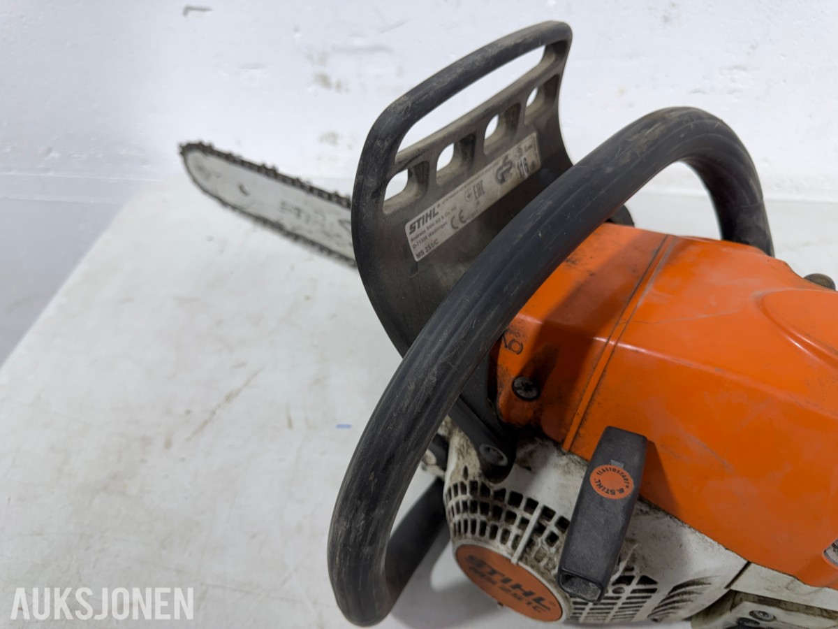 Parti motorsager og elektriske kjedesager – Stihl, Makita, Hikoki m.m.