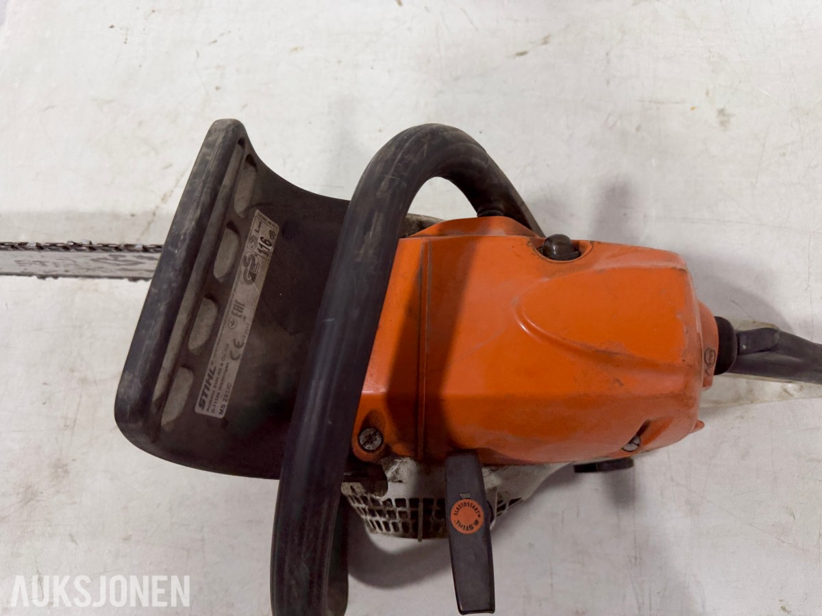 Parti motorsager og elektriske kjedesager – Stihl, Makita, Hikoki m.m.