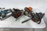 Parti motorsager og elektriske kjedesager – Stihl, Makita, Hikoki m.m.