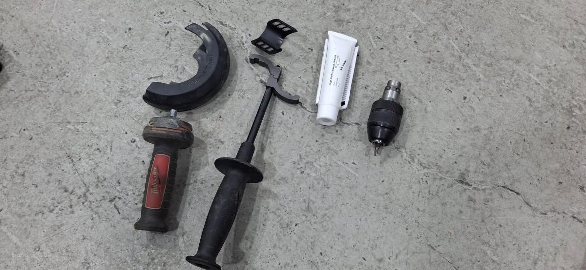 Milwaukee M18 verktøypakke – ONEFHX, ONEFSZ, FPD3, vinkelslipere m.m.