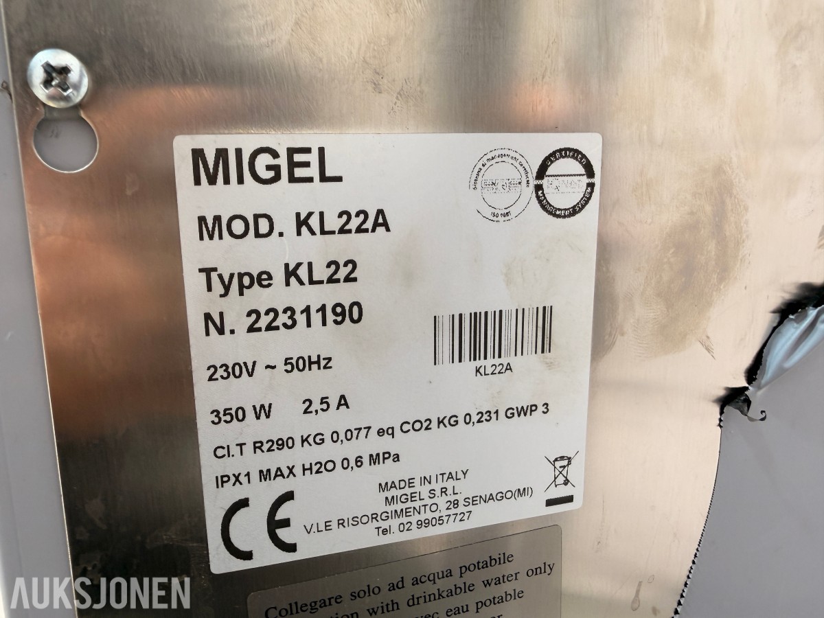 2023 Migel Ice Line Isbitmaskin KL-22A