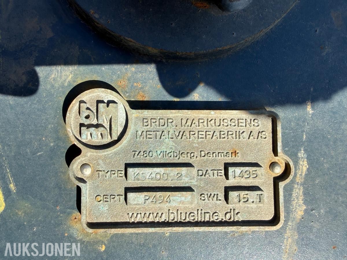Kasteblokker, 15 tonn SWL, KS400.2