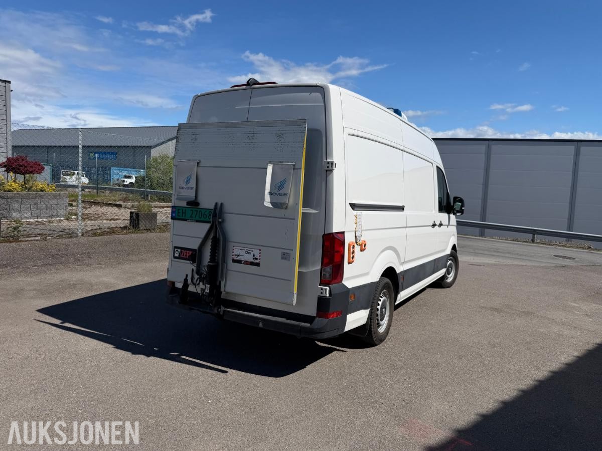 2023 Volkswagen Crafter, EV 136HK,KJØLEBIL,ZEPRO BAKLØFTER,NATTDRIFT, 23600KM
