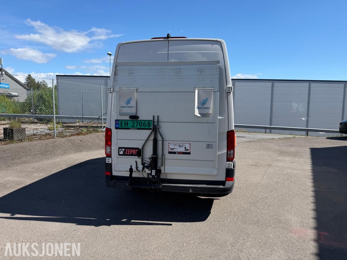 2023 Volkswagen Crafter, EV 136HK,KJØLEBIL,ZEPRO BAKLØFTER,NATTDRIFT, 23600KM